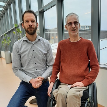 Bram Wesselo (links) en Thiemo Steen (rechts) 